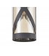 1 Light Ceiling Pendant E14, Matt Grey, Polished Chrome, Cognac - 7
