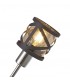 4 Light  Adjustable Ceiling Pendant E14, Matt Grey, Polished Chrome, Cognac - 5