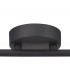 Adjustable Bar Spotlight, 4 x GU10 (Max 10W LED), Matt Grey, Polished Chrome - 4