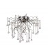 Dimmable Semi Flush Ceiling, 12 x 1.75W LED, 3000K, 1640lm, Polished Chrome - 1