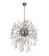 Dimmable Ceiling Pendant, 24 x 1.7W LED, 3000K, 3150lm, Polished Chrome - 1