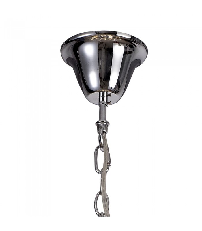 Dimmable Ceiling Pendant, 24 x 1.7W LED, 3000K, 3150lm, Polished Chrome - 4