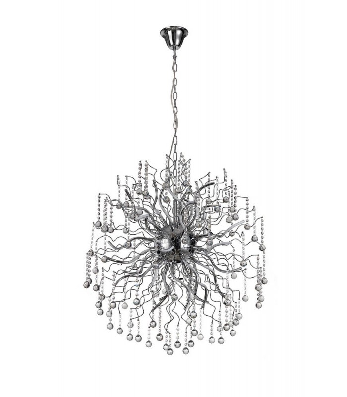 Dimmable Ceiling Pendant, 30 x 2.4W LED, 3000K, 5650lm, Polished Chrome - 3