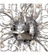 Dimmable Ceiling Pendant, 30 x 2.4W LED, 3000K, 5650lm, Polished Chrome - 6