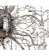 Dimmable Ceiling Pendant, 30 x 2.4W LED, 3000K, 5650lm, Polished Chrome - 8