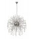 Dimmable Ceiling Pendant, 40 x 3.4W LED, 3000K, 10500lm, Polished Chrome - 3