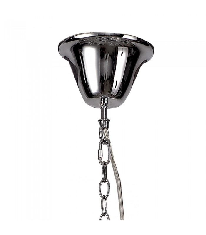 Dimmable Ceiling Pendant, 40 x 3.4W LED, 3000K, 10500lm, Polished Chrome - 4