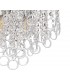 Ceiling, 4 Light E14, Polished Chrome, Crystal - 6