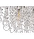Ceiling, 4 Light E14, Polished Chrome, Crystal - 8