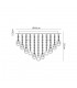 Ceiling, 6 Light E14, Polished Chrome, Crystal - 2