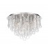 Ceiling, 6 Light E14, Polished Chrome, Crystal - 3