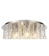 Ceiling, 6 Light E14, Polished Chrome, Crystal - 7