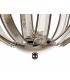 Small Round Ceiling Pendant, 1 Light E27, Polished Nickel - 8