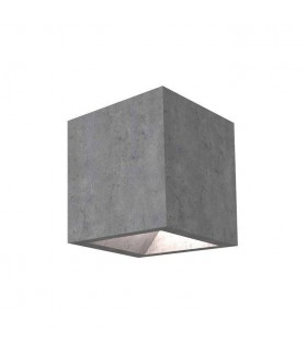 LED Outdoor Wall Light Cement Grey IP65 - 1