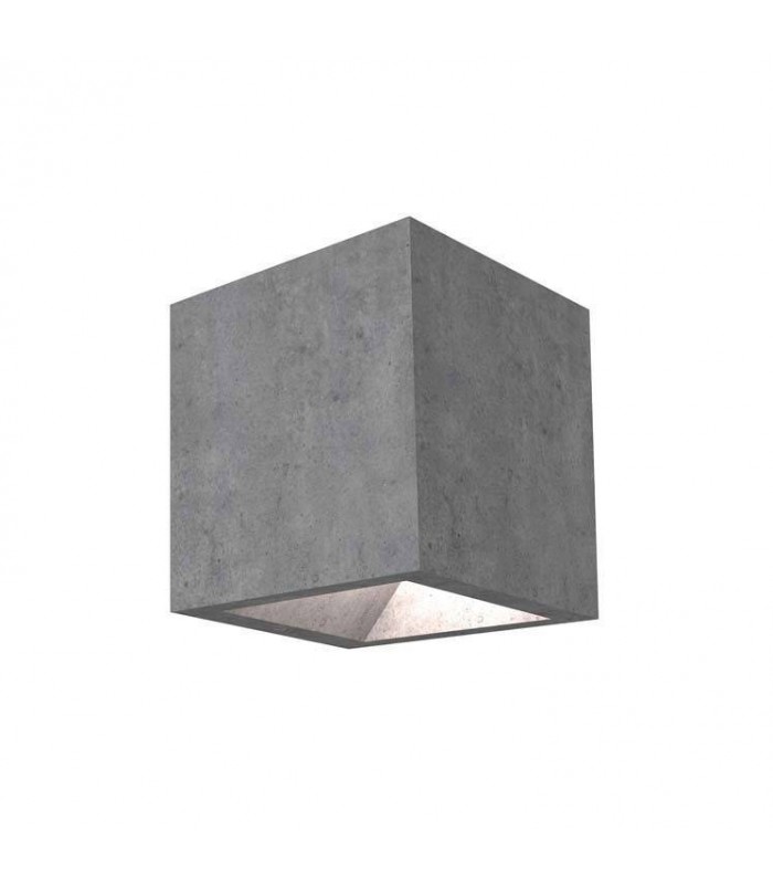 LED Outdoor Wall Light Cement Grey IP65 - 1