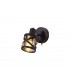 1 Light Spotlight E14, Oiled Bronze, Polished Chrome, Amber - 1
