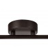 4 Light Bar Spotlight E14, Oiled Bronze, Polished Chrome, Amber - 4