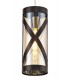 1 Light Ceiling Pendant E14, Oiled Bronze, Polished Chrome, Amber - 7