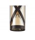 3 Light Round Ceiling Cluster Pendant E14, Oiled Bronze, Polished Chrome, Amber - 7