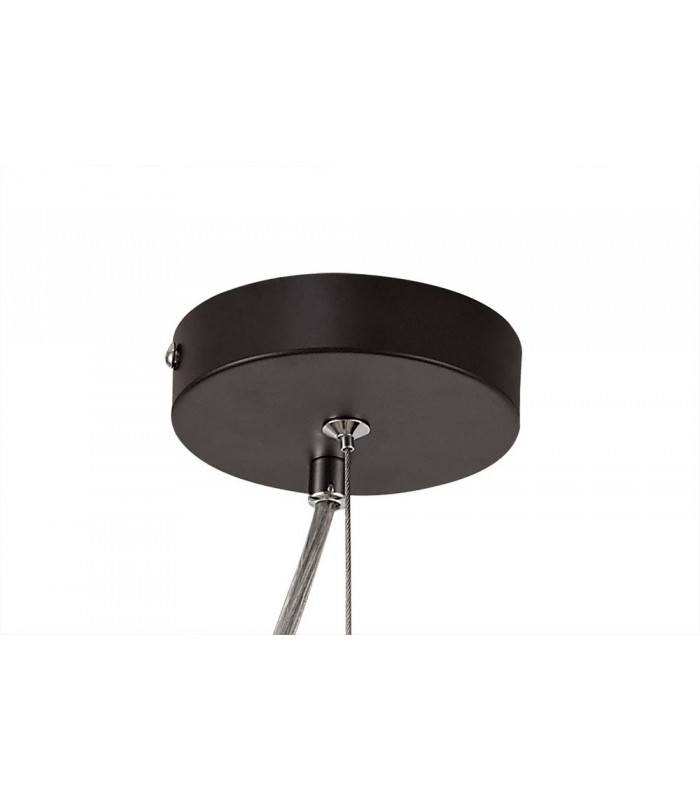4 Light  Adjustable Ceiling Pendant E14, Oiled Bronze, Polished Chrome, Amber - 4
