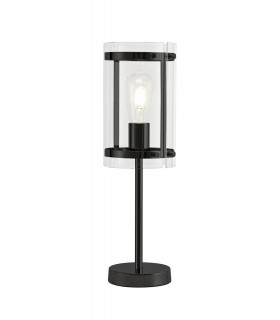 Table Lamp, 1 Light E27, Matt Black - 1