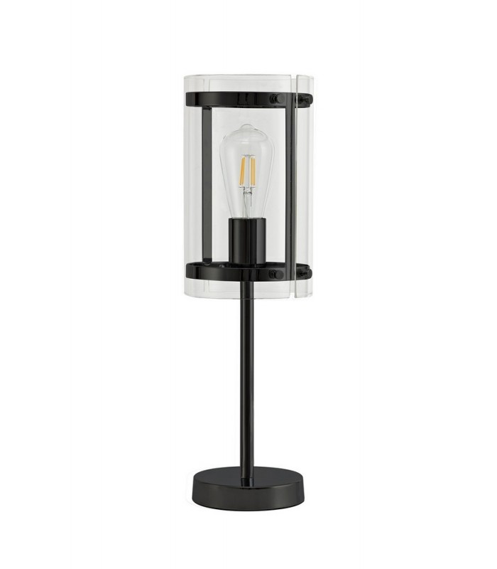 Table Lamp, 1 Light E27, Matt Black - 3