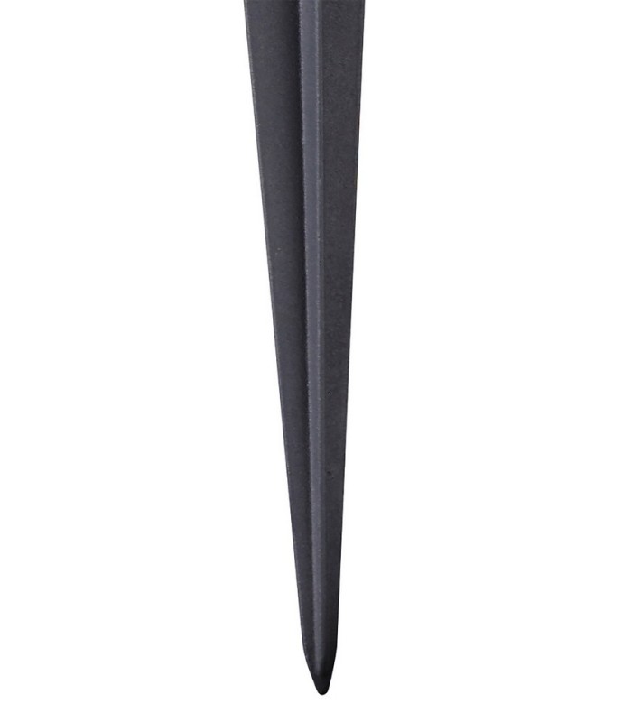 Spike Light, 1 x 7W LED, 3000K, 490lm, 30 Degree, IP65, Grey, Black - 7