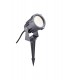 Spike Light, 1 x 15W LED, 3000K, 1050lm, 30 Degree, IP65, Grey, Black - 1
