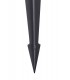 Spike Light, 1 x 15W LED, 3000K, 1050lm, 30 Degree, IP65, Grey, Black - 7