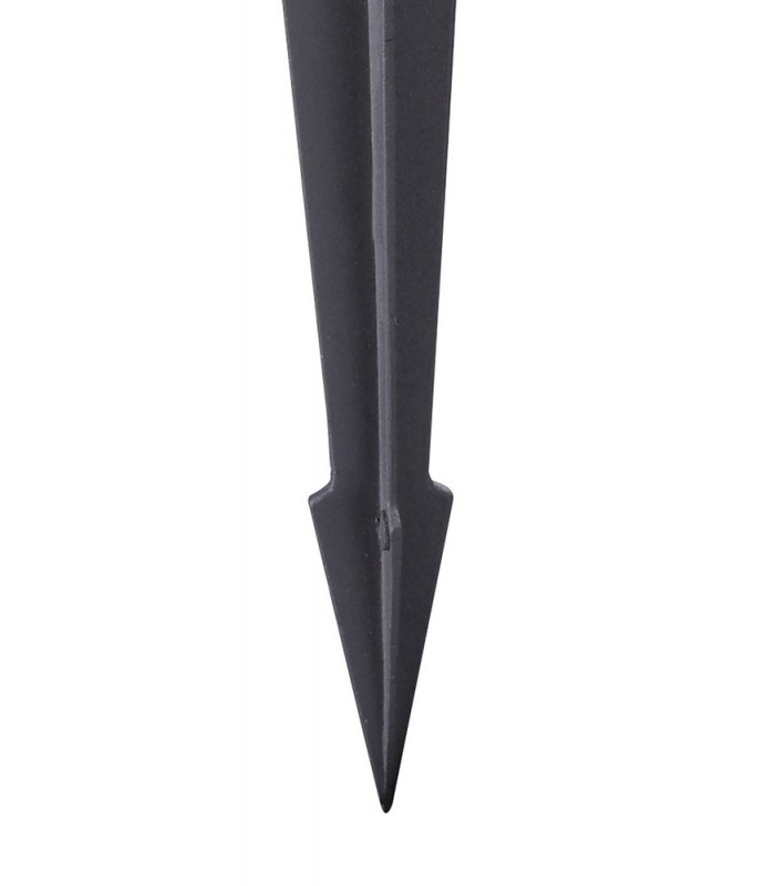 Spike Light, 1 x 15W LED, 3000K, 1050lm, 30 Degree, IP65, Grey, Black - 7
