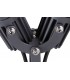 Twin Spike Light, 2 x 3W LED, 3000K, 420lm, 30 Degree, IP65, Grey, Black - 6