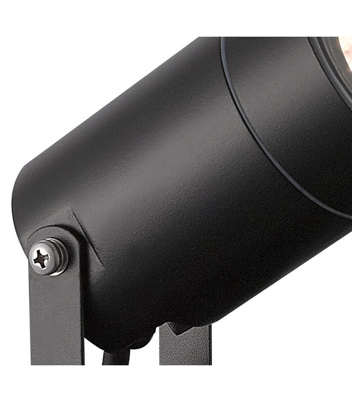 Spike Light, 1 x GU10 , IP65, Black - 5
