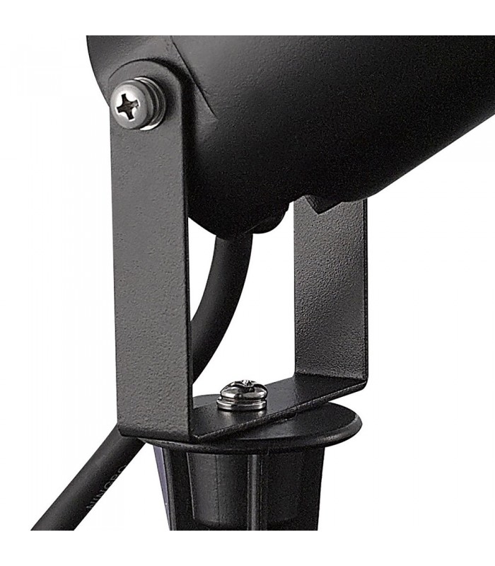 Spike Light, 1 x GU10 , IP65, Black - 6