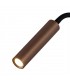Wall Lamp, 1 Light Adjustable Switched, 1 x 5W LED, 3000K, 311lm, Black, Satin Copper - 6