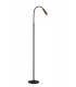 Floor Lamp, 1 Light Adjustable Switched, 1 x 7W LED, 3000K, 436lm, Black, Satin Copper - 1