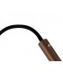 Floor Lamp, 1 Light Adjustable Switched, 1 x 7W LED, 3000K, 436lm, Black, Satin Copper - 6