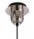Dome Ceiling Pendant E27 With 30cm Globe Glass, Polished Nickel, Matt Black, Smoked, Clear - 4