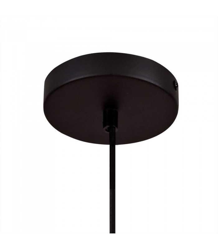 1 Light Ceiling Pendant E27 With 35cm Tiffany Shade, Red, Clear Crystal Centre, Aged Antique Brass Trim, Black - 7