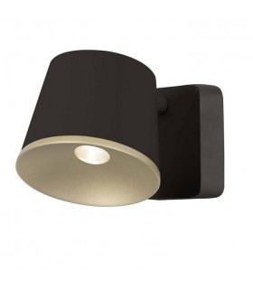 LED 1 Light Indoor Wall / Ceiling Light Brown, Gold - 1