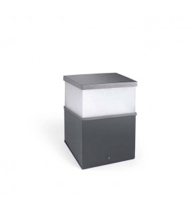 LED Outdoor Pedestal Light Urban Grey IP65 - 1