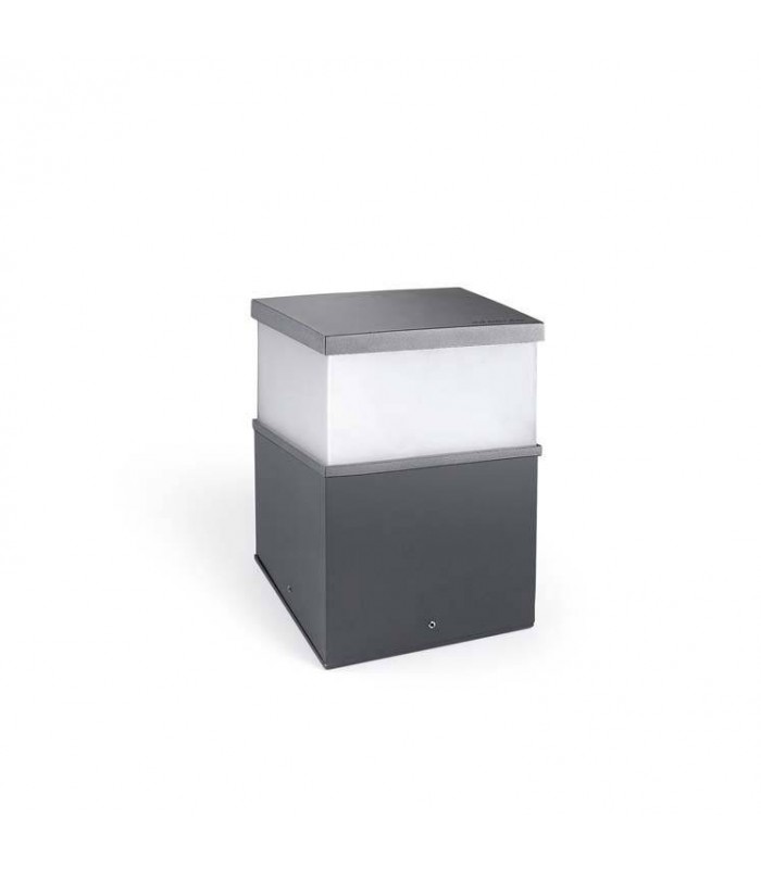LED Outdoor Pedestal Light Urban Grey IP65 - 1