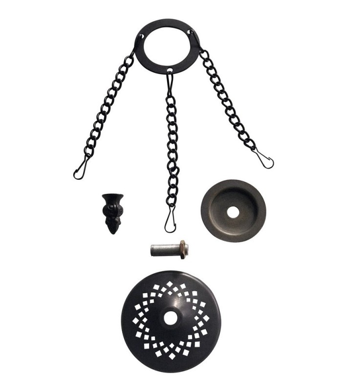 1 Light Uplighter Ceiling Pendant E27 With 30cm Tiffany Shade, Beige, Clear Crystal, Black - 16