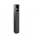 1 Light Outdoor Tall Bollard Light Urban Grey IP65, GU10 - 1