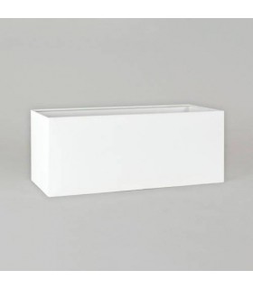 Twin White Rectangle Shade - 1