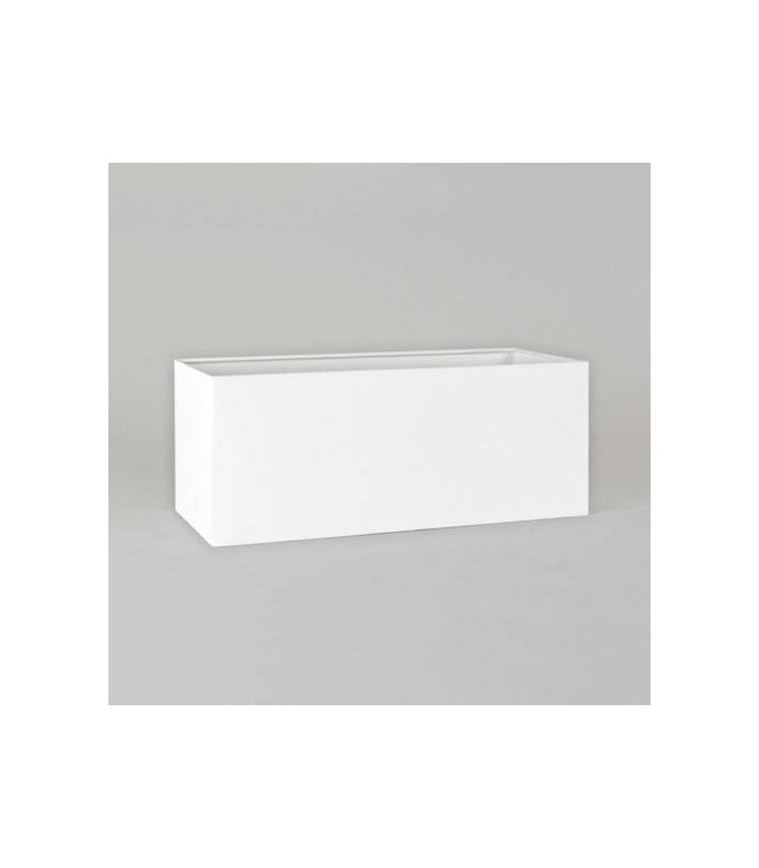 Twin White Rectangle Shade - 1
