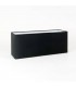 Twin Black Rectangular Shade - 1