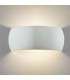 1 Light Indoor Wall Light White Ceramic Plaster, E27 - 1