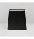 Black Tapered Square Shade - 1