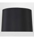 Black Tapered Round Shade - 1