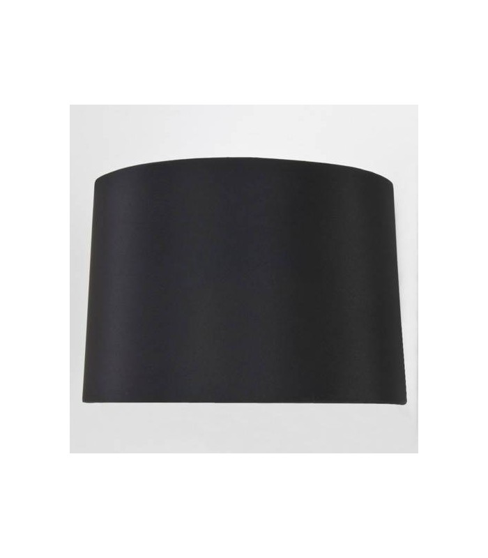 Black Tapered Round Shade - 1